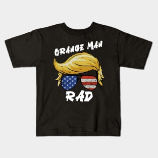 Orange Man for President Kids T-Shirt